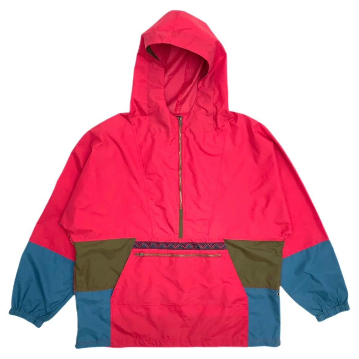 80's MOUNTAINTEK Tyrolean anorak hoodie / アノラック パーカー