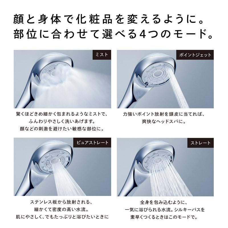シャワーヘッド ホワイト