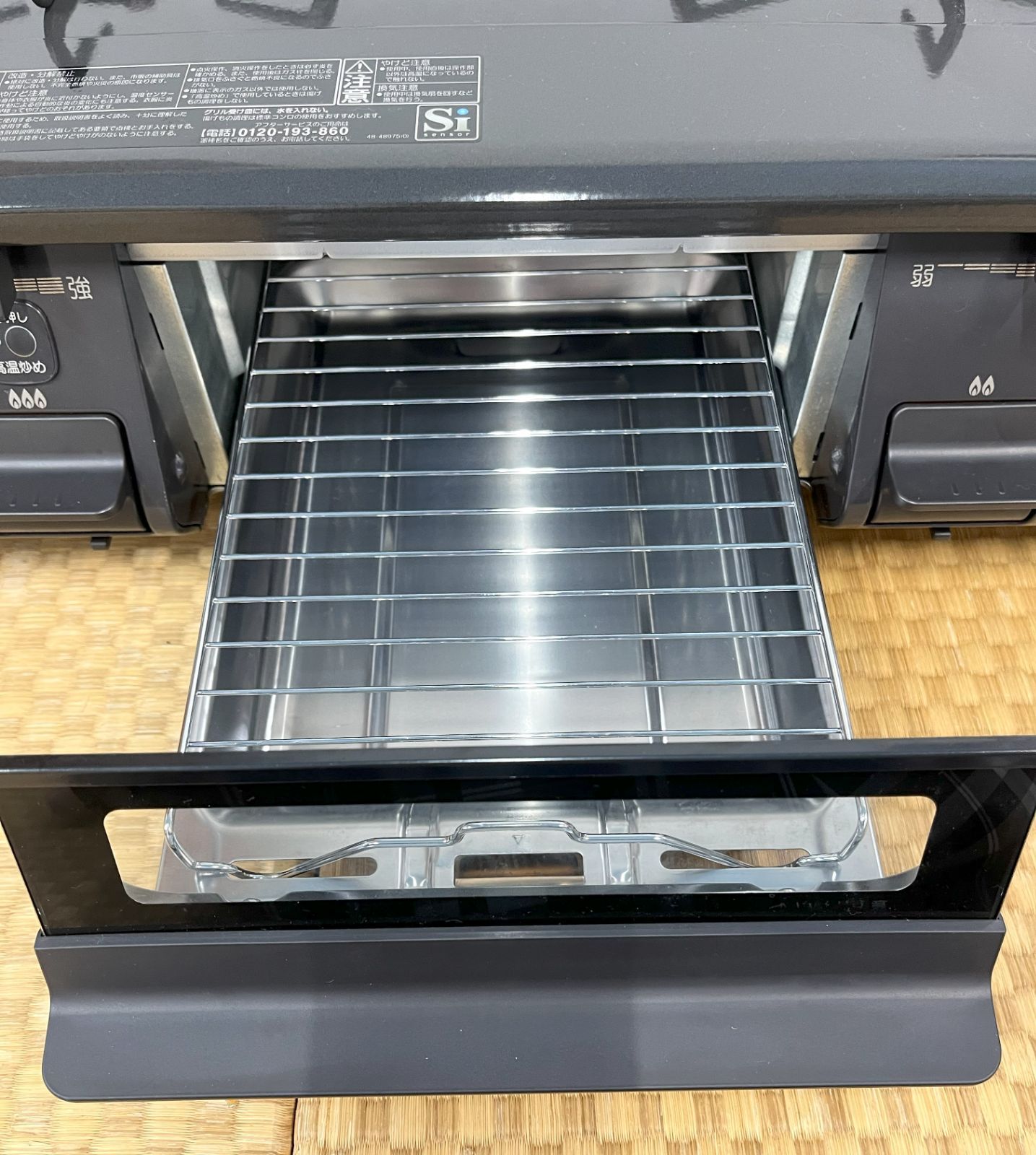 ガスコンロ PA-S42B-1L LPガス用 21年製