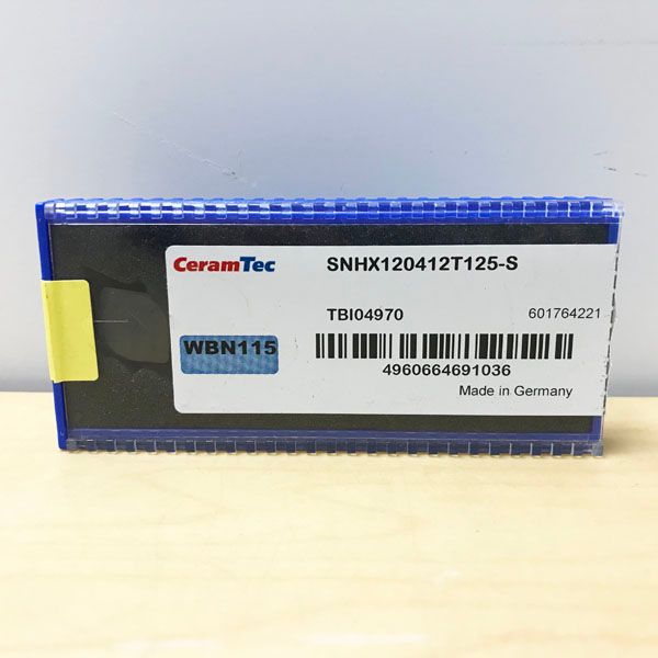 CeramTec|セラムテック SNHX120412T125-S-WBN115 1個入|箱 切削用チップ ●99084