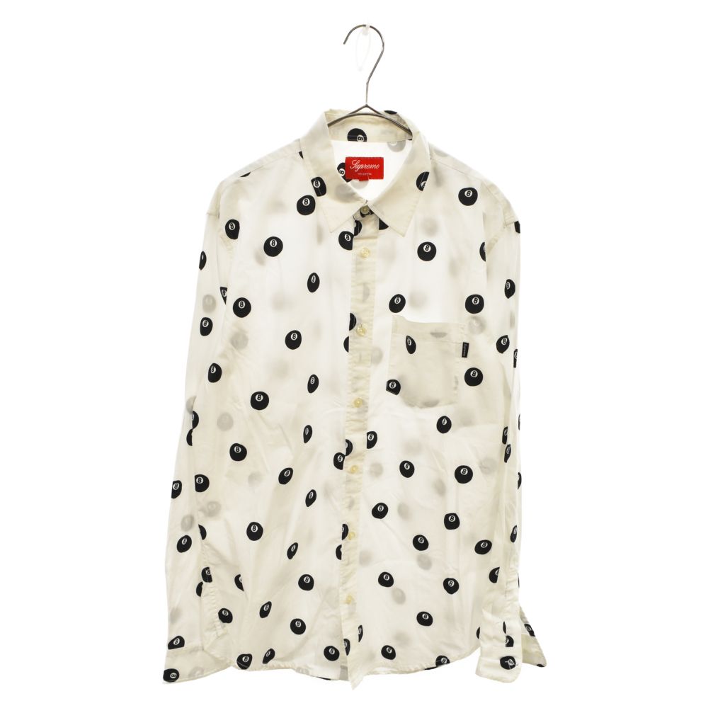 SUPREME 8-Ball シュプリーム エイトボール 8ボール 長袖 シャツ Supreme 8 Ball Shirt | solepremecon