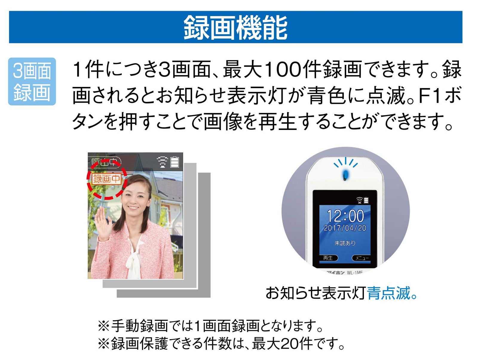 アイホン ドアホン インターホン ワイヤレス 子機電池式 配線工事不要