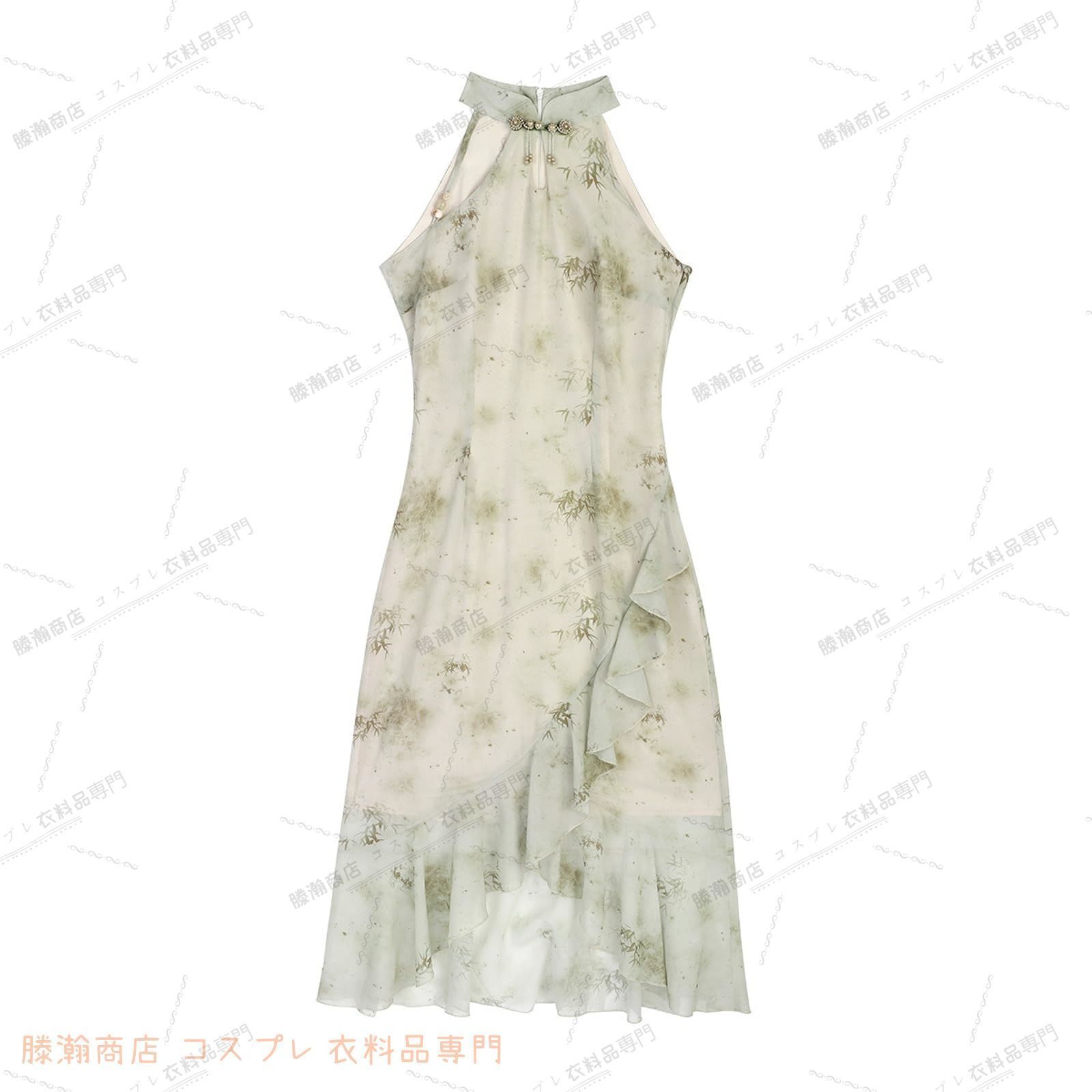 首かけワンピース 中華風