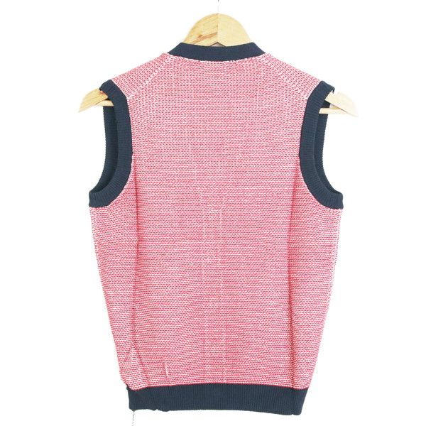 60%OFF 新品 ザノーネ ZANONE ニットベスト 46 MKN1130 Mサイズ ライト 