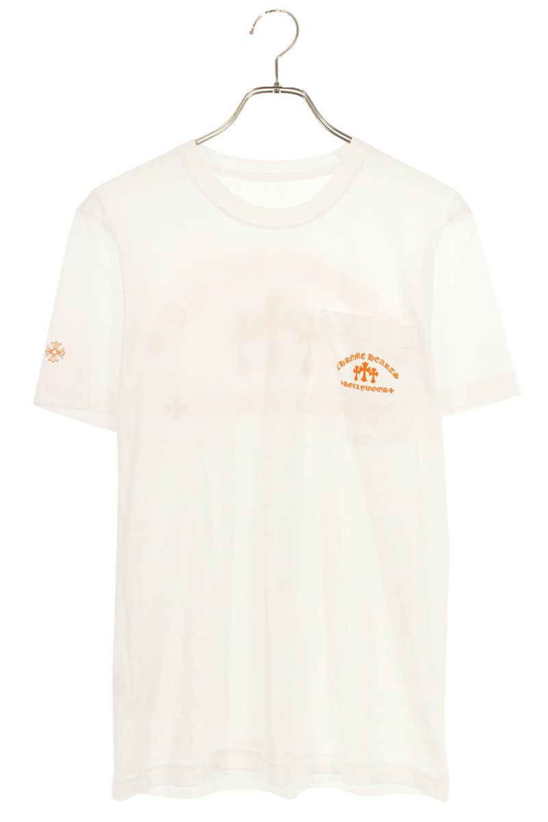 クロムハーツ　セメタリークロスTシャツ CHROME HEARTS クロムハーツ（原本無） CEMETERY CROSS LOGO