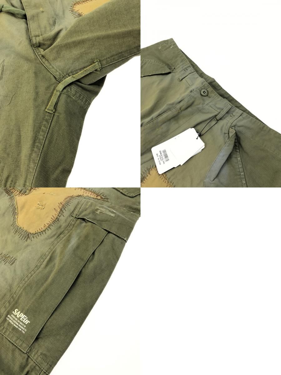 SAPEur サプール　M−65 CARGO PANTS XL SAPEUR サプール M-65 CARGO PANTS カモフラージュ カーゴパンツ