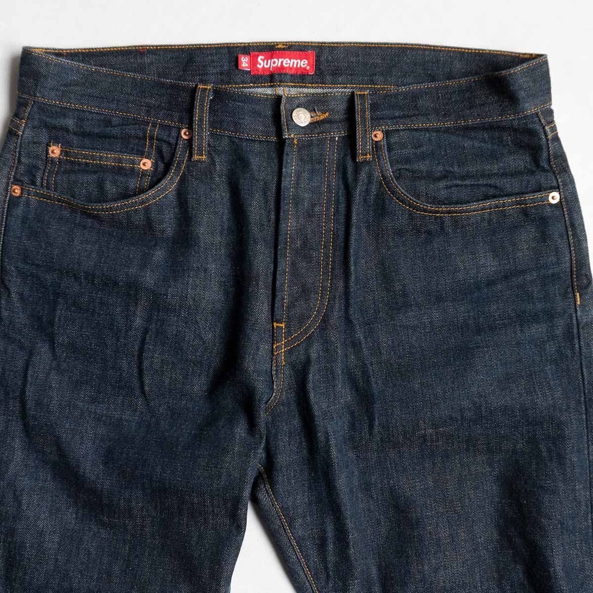 Supreme - Supreme ショートパンツ 34(XL位) インディゴ(デニム