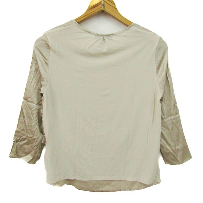 ファルコネリ 長袖Tシャツ トップス カットソー シルク ストレッチ 