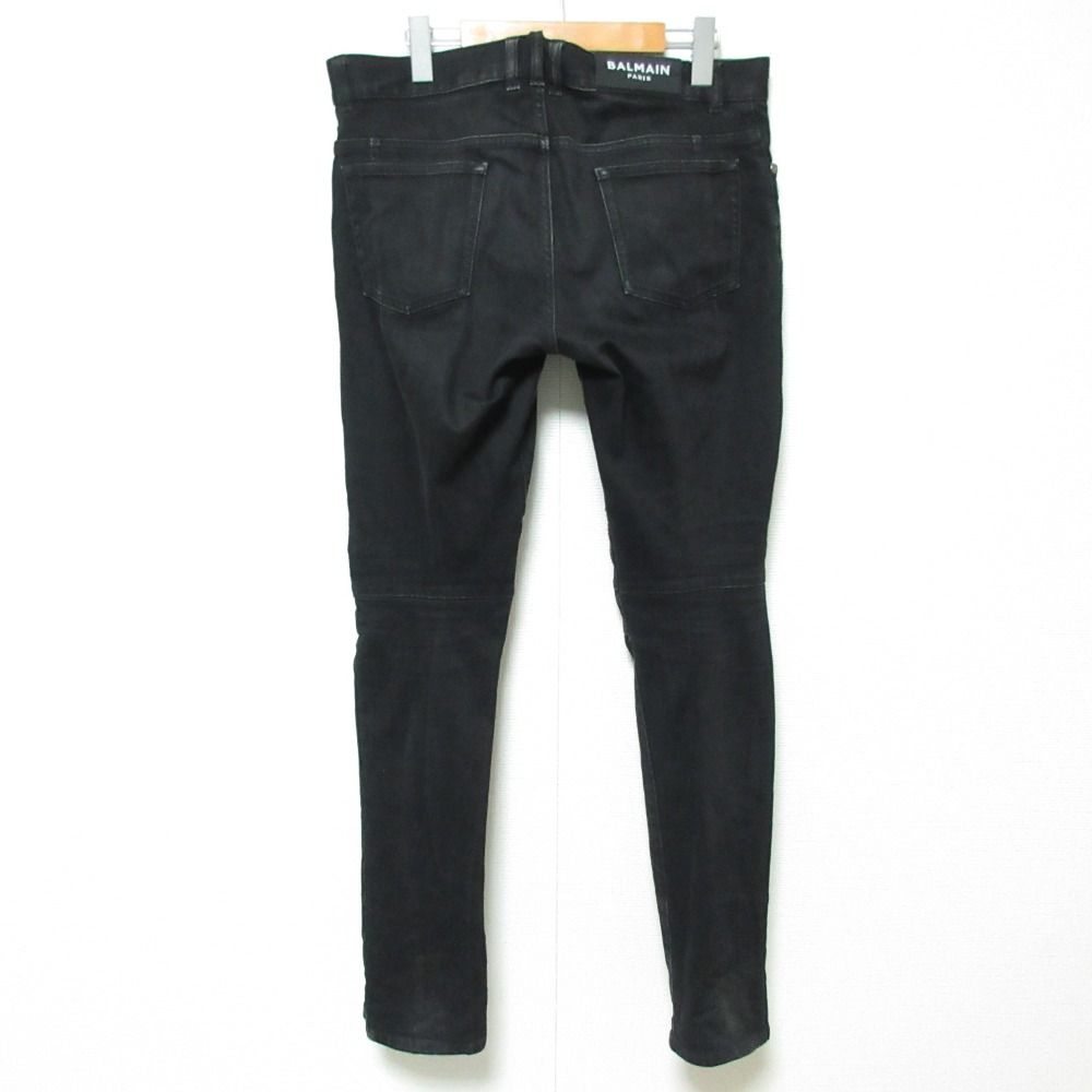 くらしを楽しむアイテム BIKER SLIM バルマン BALMAIN 美品 DENIM デニムパンツ PANT パンツ