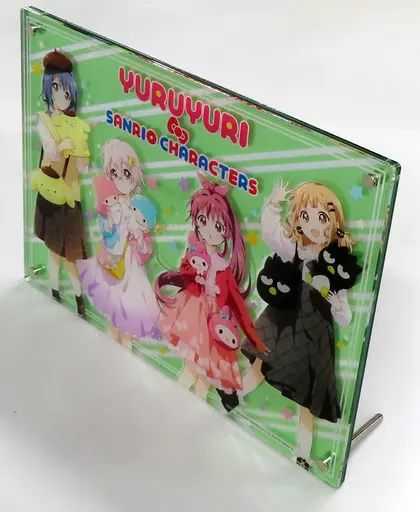 【中古】雑貨 生徒会ver. プレミアム3層パネル 「ゆるゆり×サンリオキャラクターズ PremiumShop」