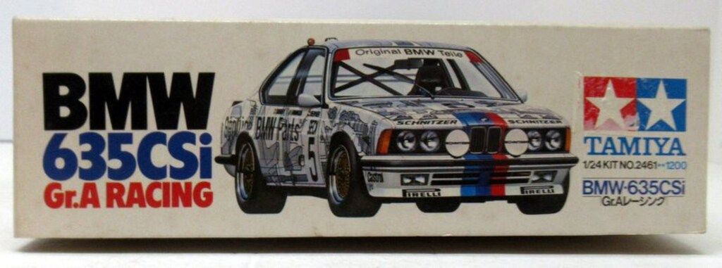 タミヤ 1/24 スポーツカーシリーズ BMW・635CSi-Gr.Aレーシング