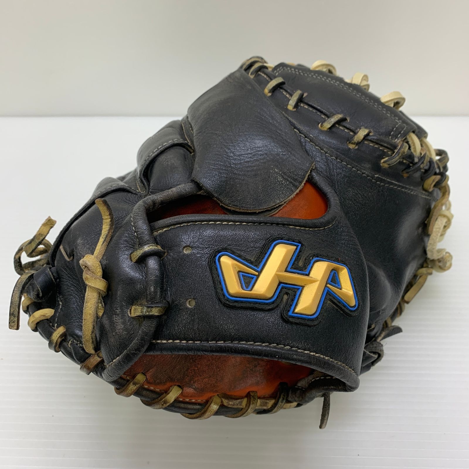 【ヒモ交換済み中古】少年軟式用左投げグローバルエリートL(中学年〜高学年)サイズ ヒモ交換済み中古】少年軟式用左投げグローバルエリートL(中学年