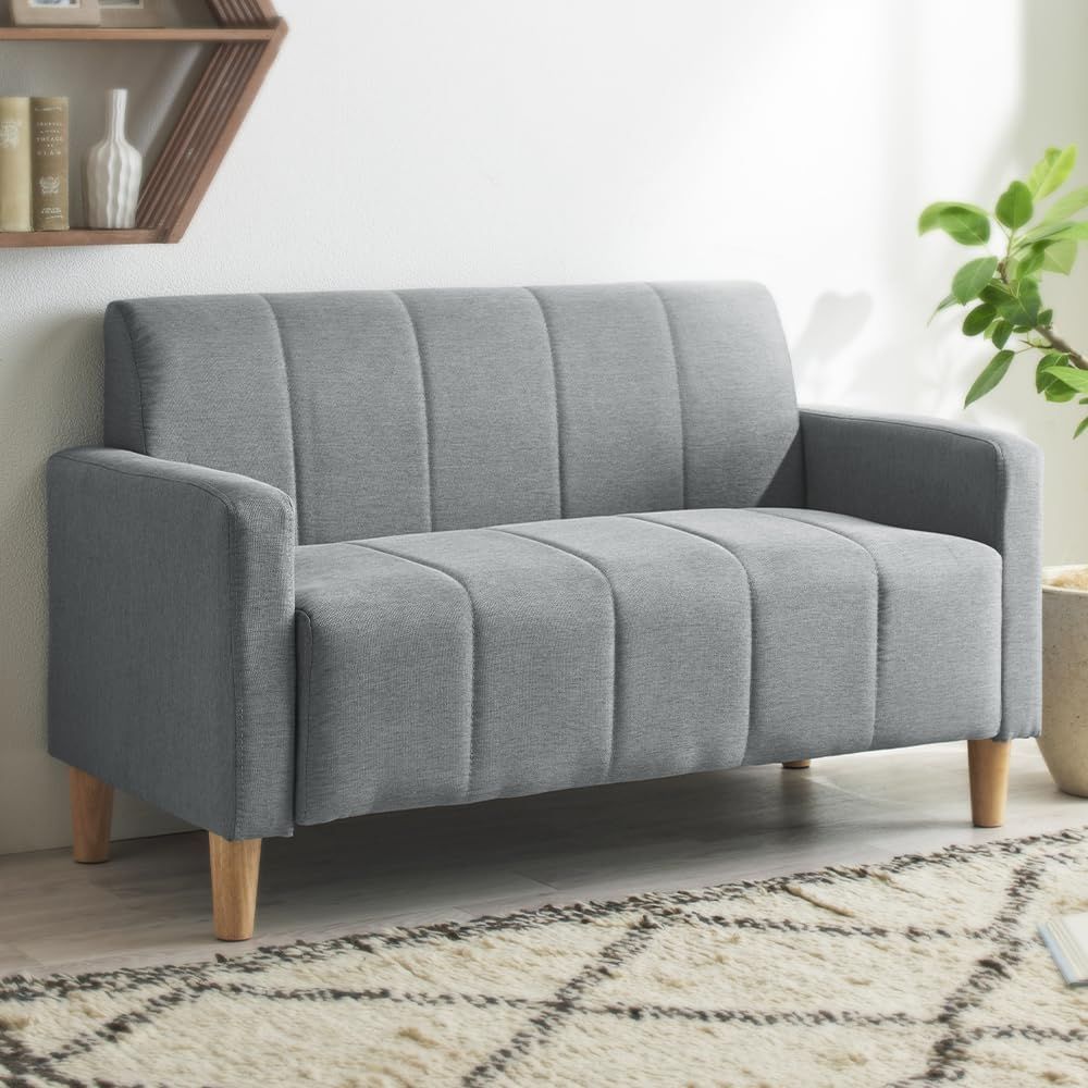 アイリスプラザ ソファ 2人掛け 幅113cm 高さ12cm ロボット掃除機も