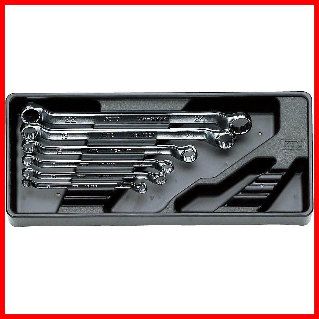 京都機械工具(KTC) めがねレンチ セット 10本組 TM510 ＫＴＣ（京都機械工具） めがねレンチセット［１０本組］ TM510