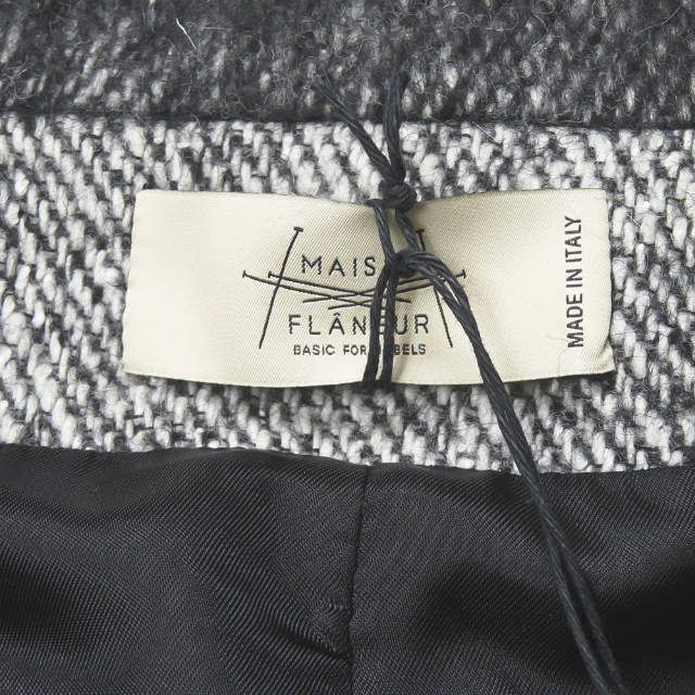 新品 MAISON FLANEUR メゾンフラネウール 18AW イタリア製 INSIDE OUT