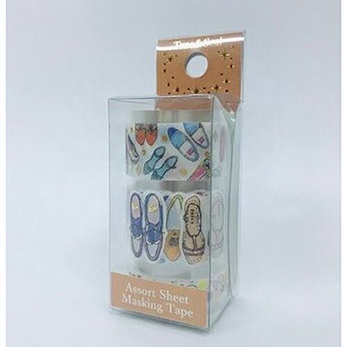 まとめ パインブック マスキングテープ 金箔アソートマステ シューズ TM00796 ×25セット