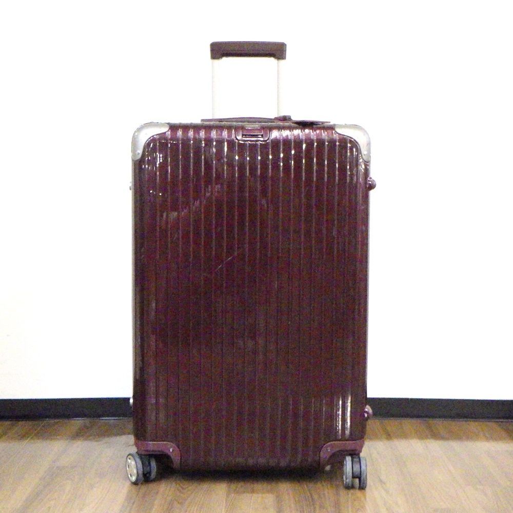 美品 リモワ リンボ 最大容量 104L 4輪 TSAロック 限定色 パープル RIMOWA リモワ スーツケース リンボ 87L 4輪 カルナモレッド