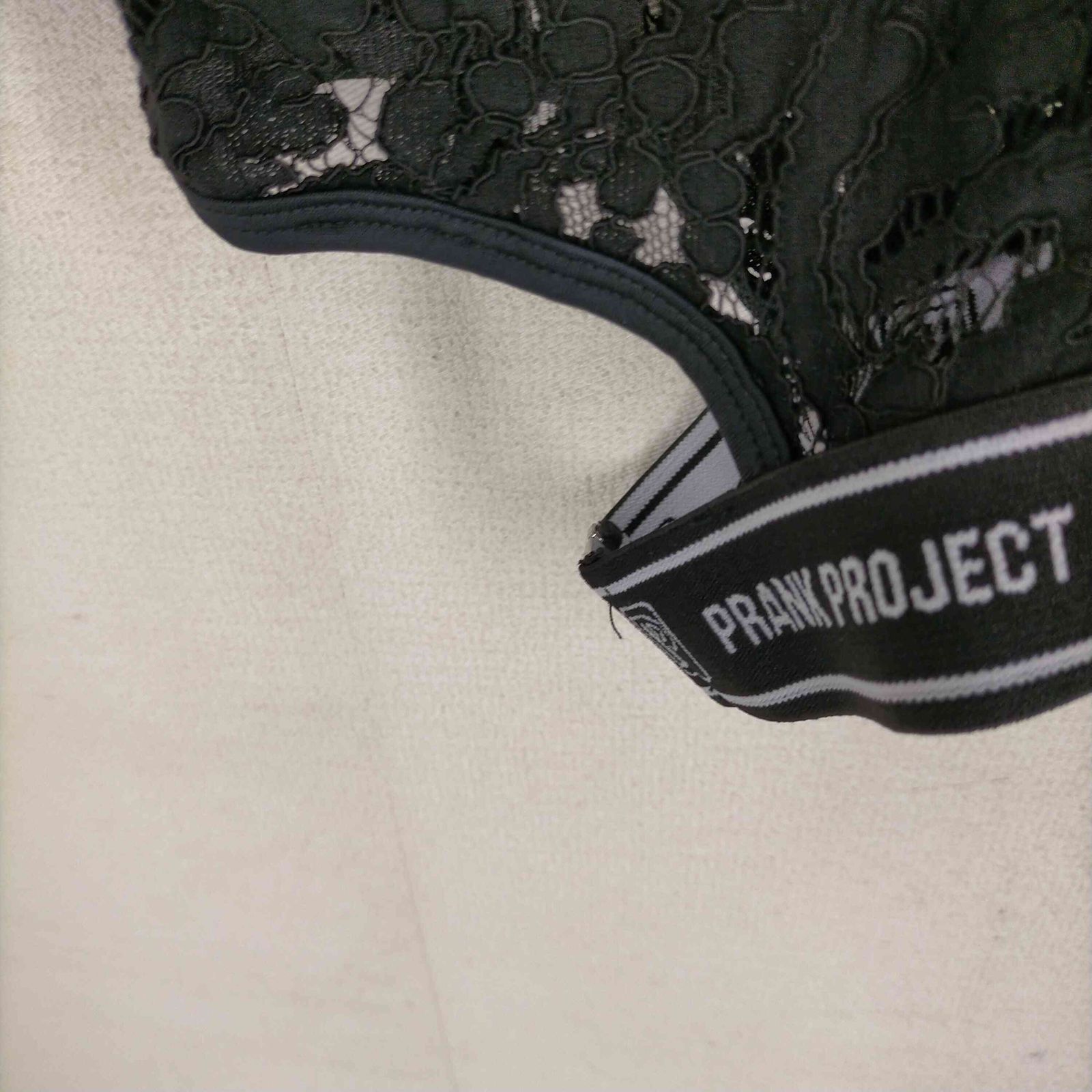 PRANK PROJECT(プランクプロジェクト) シースルーロゴバンドシャツ レディース FREE  中古 古着 0235 PRANK PROJECT（プランクプロジェクト）の「シースルーロゴ
