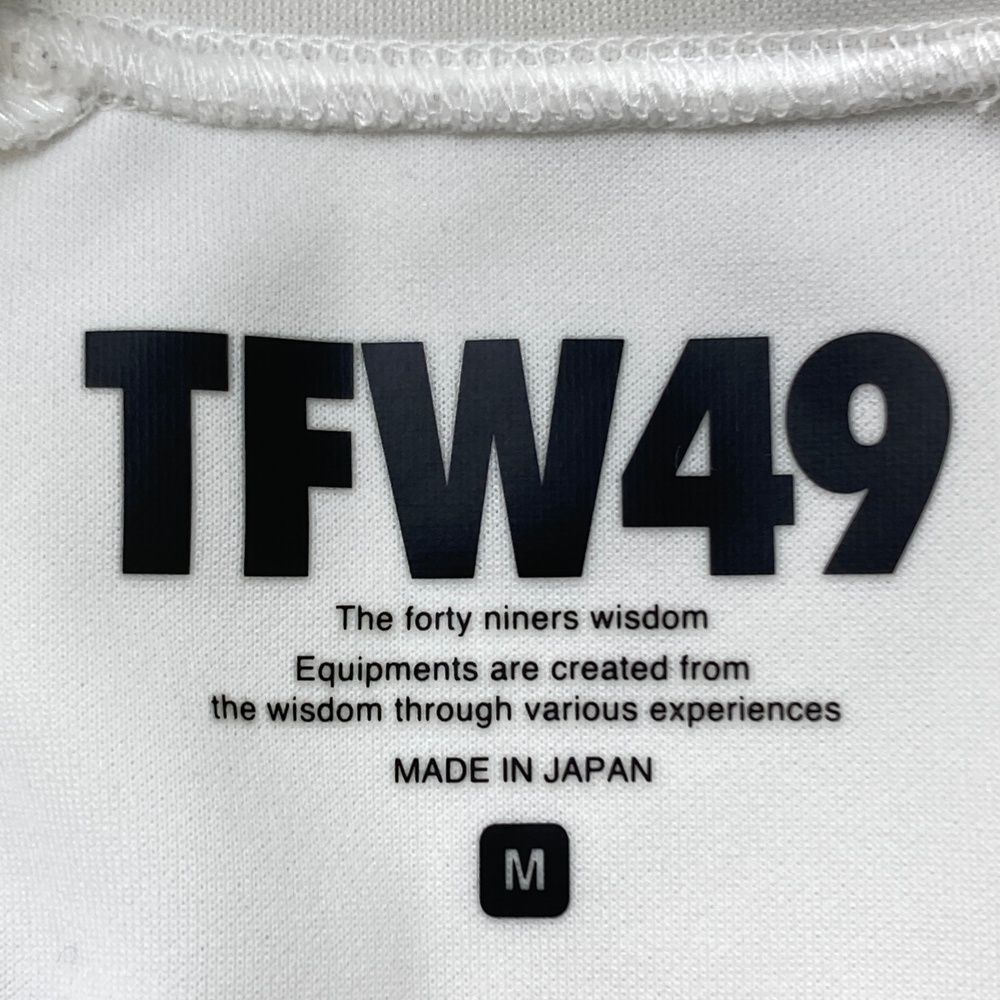 新品　TFW49 レディース　ハイネックシャツ ホワイトM サイズ：M TFW49 ティーエフダブリューフォーティーナイン