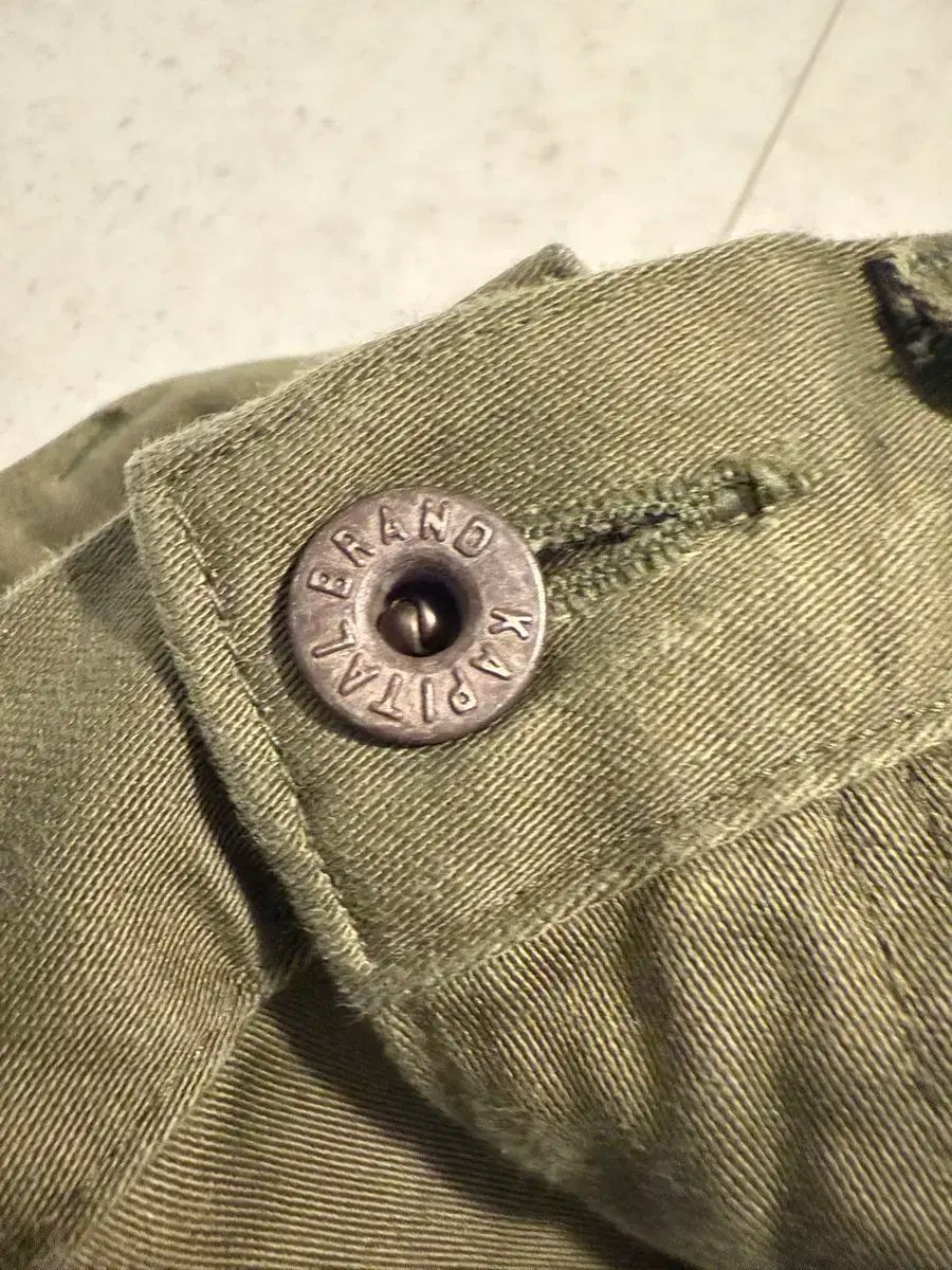  KAPITAL スマイル パッチ ウォーク パンツ チノパン パンツ