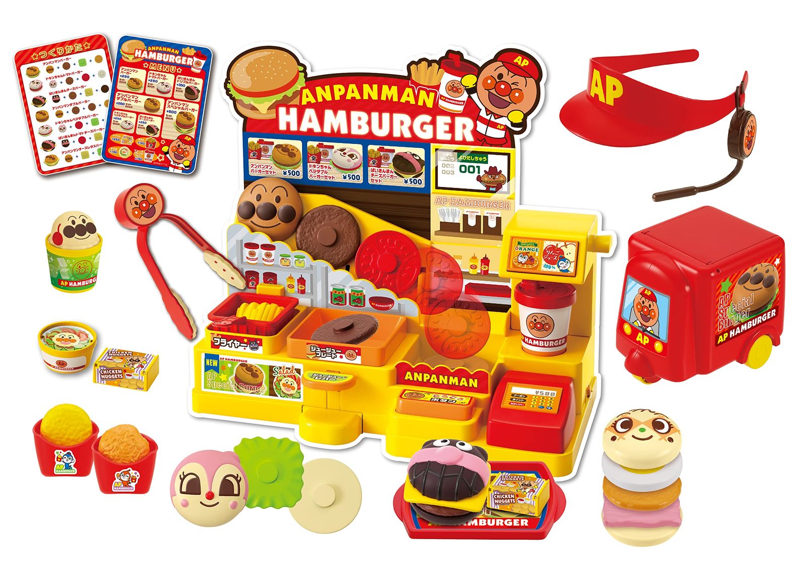 セガトイズ(SEGA TOYS) アンパンマン ジュージューころころ おしゃべりハンバーガー屋さん DX 