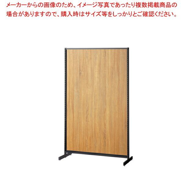 SF中央両面スリムタイプ W90×H150cm ブラック 選べる8タイプ ラスティック柄パネル付き 61-751-26-6
