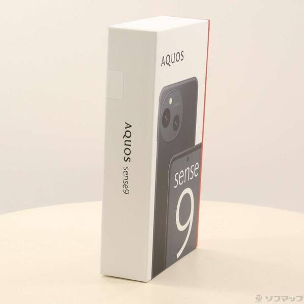 未使用品〕 未使用品 AQUOS sense9 256GB ブラック SH-M29 SIM