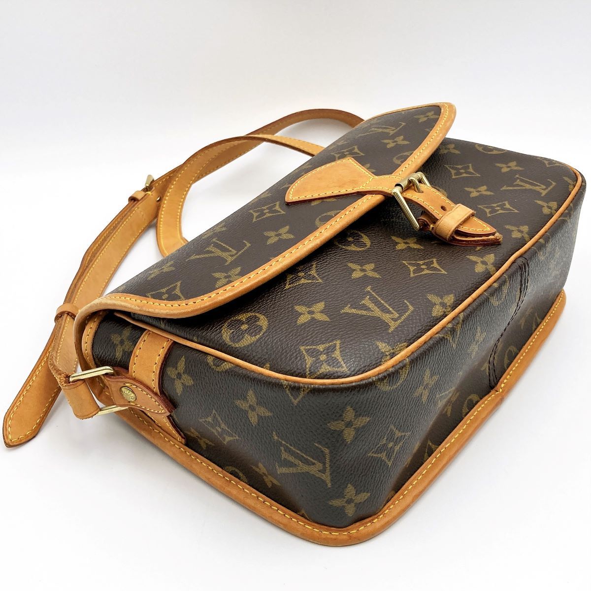 美品 LOUIS VUITTON ルイ・ヴィトン ソローニュ モノグラム ショルダー 