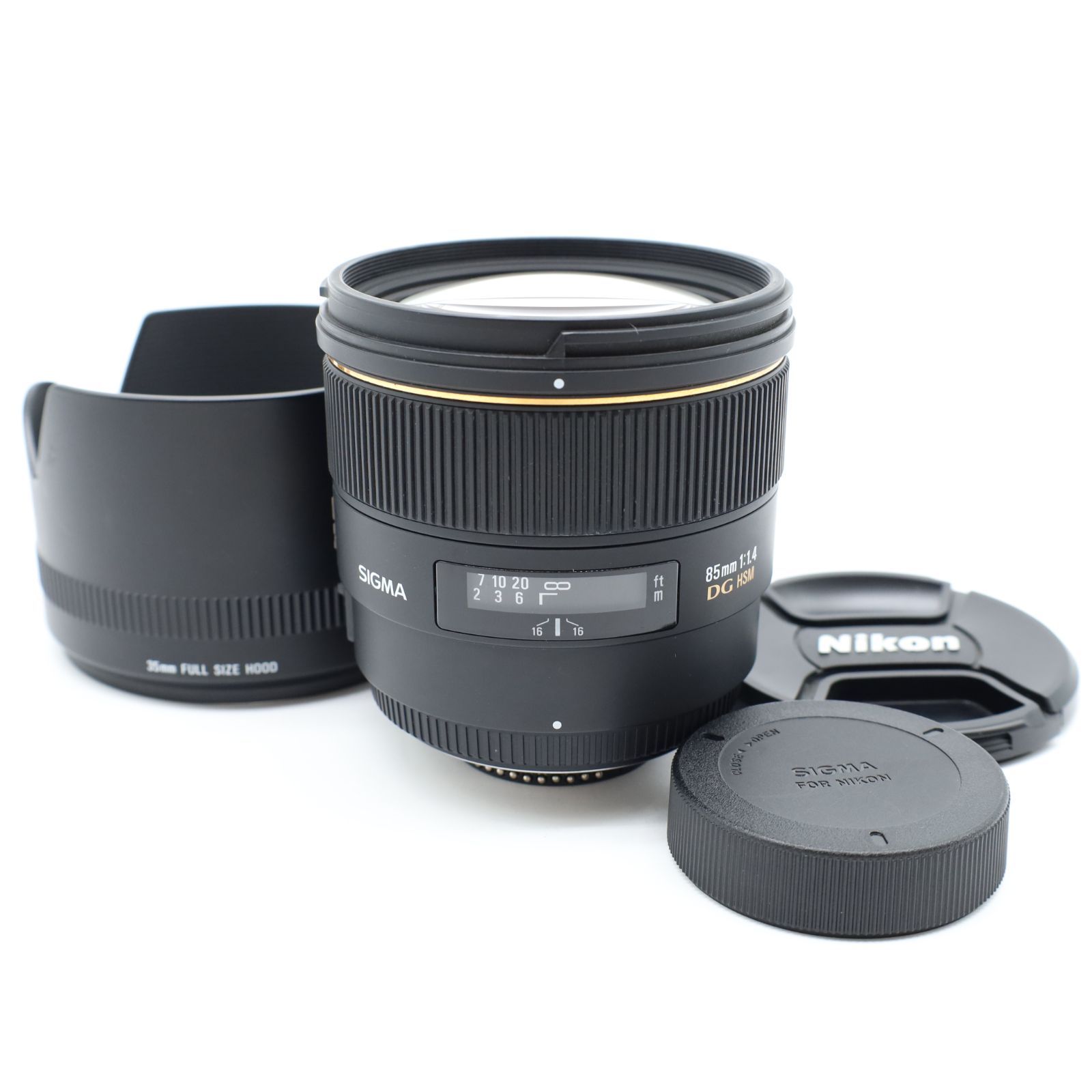 上品 SIGMA シグマ 85mm F1.4 EX DG HSM ニコン用 番 550