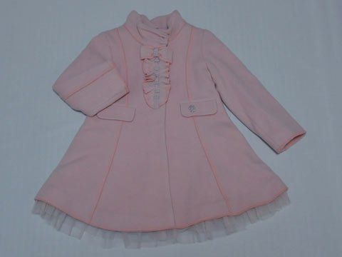 ★5 新品 未使用 イピンコパリーノ i pinco pallino マメール アウトレット 子供服 女の子 24M 約 90cm ベビー服 長袖 コート ピンク ロング丈 秋 冬 アウター 冬服 ガールズ キッズ ベビー 【】 ユーズド