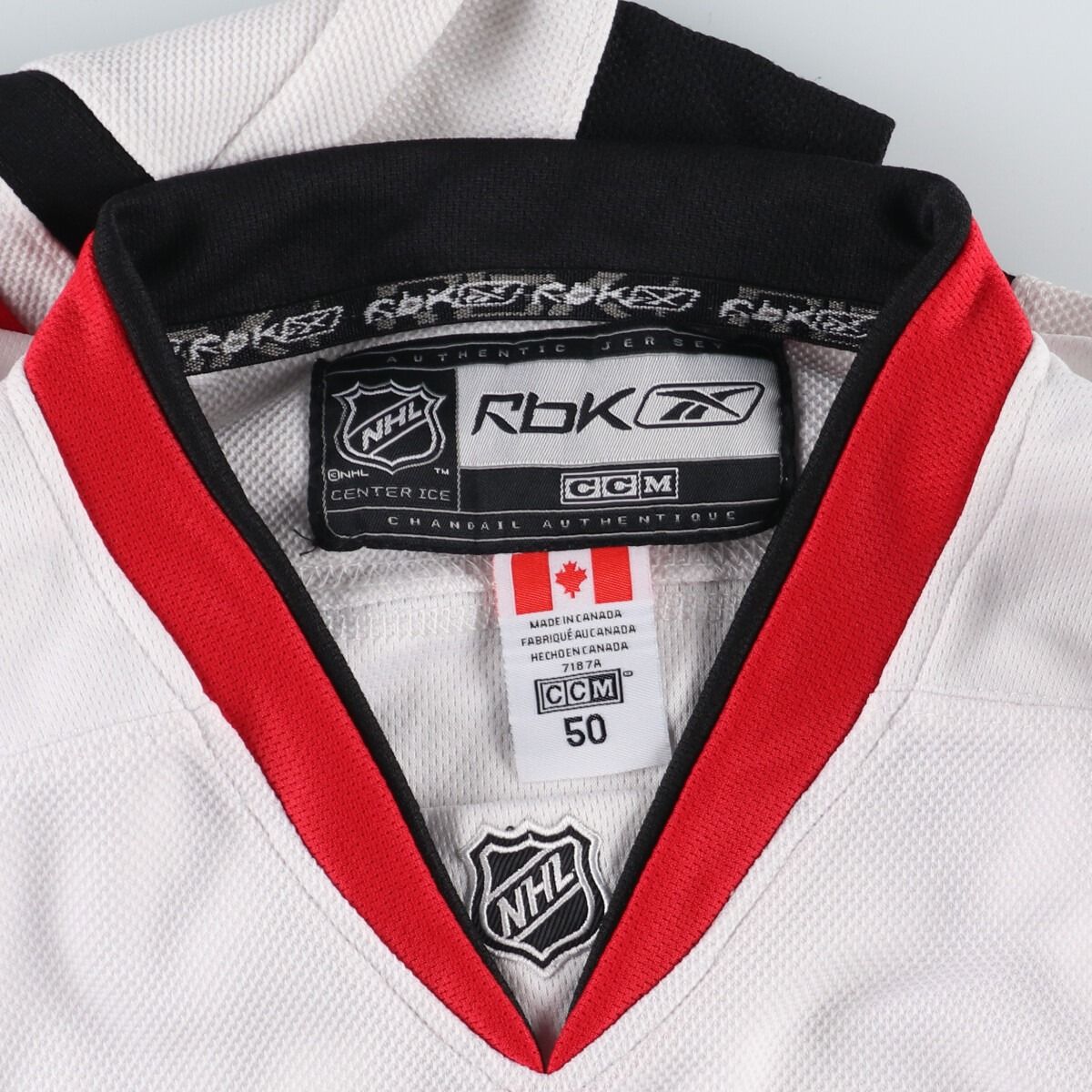 古着 リーボック Reebok NHL CHICAGO BLACKHAWKS シカゴブラック