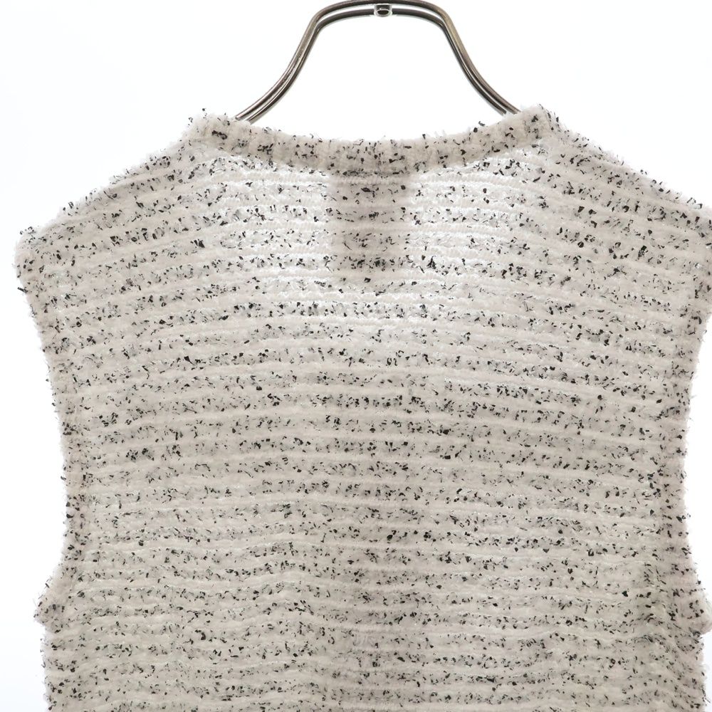 CHANEL (シャネル) ツイード ココマークボタン ノースリーブワンピース  