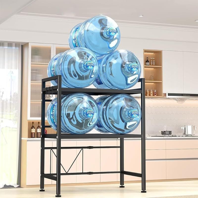 LNYCJP レンジ上ラック 伸縮式 トースターラック レンジ置き台 レンジ台 3段式 棚板高さ調整 耐熱 耐水 組立簡単 省スペース耐荷重50kg 38-64cm ホワイト 0 HRDEVELOPMENT_JP