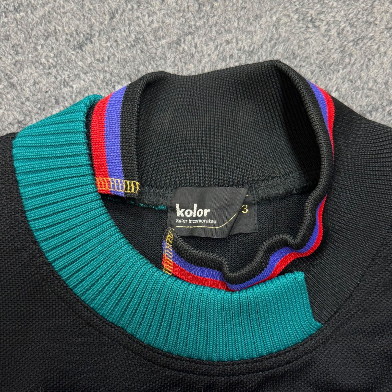 kolor 22SS pe 鹿の子Tシャツ カットソー カラー 22SCM-T04202 3 