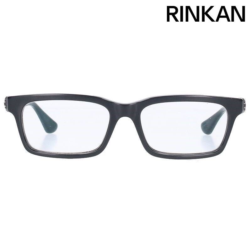 クロムハーツ RUMPLEFORESKIN-A ダガーテンプルスクエア型眼鏡 メンズ 56□18-145 - メルカリ