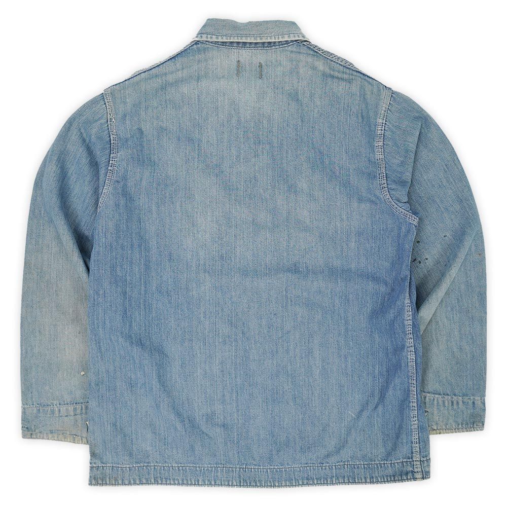 ヴィンテージBIGMACデニムカバーオール 70's古着ワークジャケット