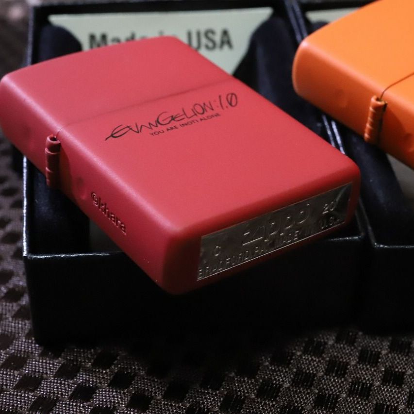 エヴァンゲリオン 新劇場版記念 ZIPPO 限定シリアルナンバー入り ジッポー
