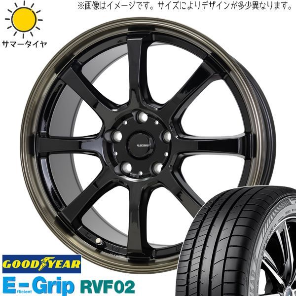 アルファード 205/65R16 ホイールセット | グッドイヤー RVF2 & P08 16インチ 5穴114.3 - メルカリ