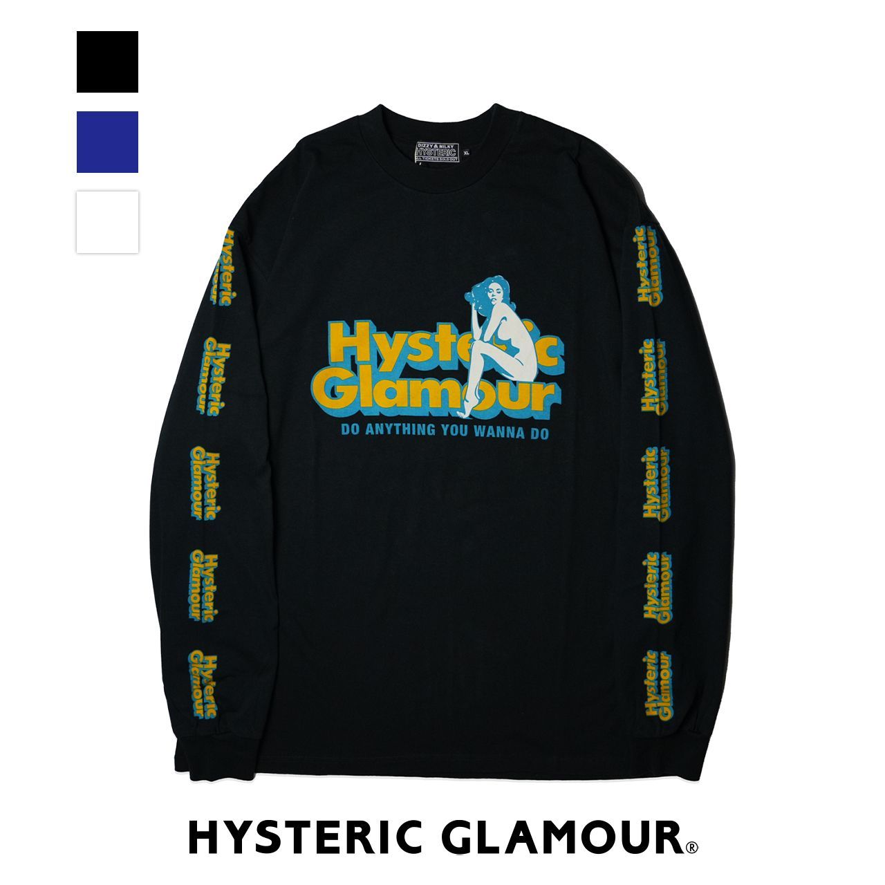 HYSTERIC GLAMOUR ヒステリックグラマー DO ANYTHING Tシャツ