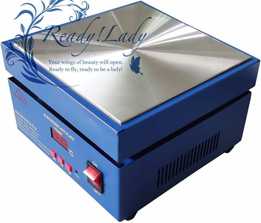 工業用ヒートプレート（200×200mm）600W 定温加熱台 50〜350度 工業用ヒートプレート（200×200mm）600W 定温加熱台 50～350度 CTG-356002