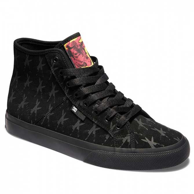 Andy Warhol アンディ・ウォーホル DC SHOES ディーシーシューズ AW MANUAL HI  (BLACK) フットウェア ADYS300712