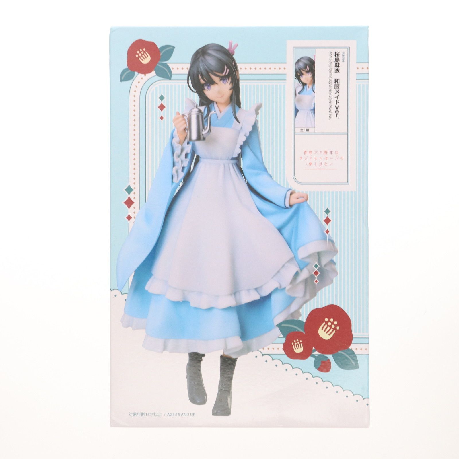 青春ブタ野郎シリーズ１/７スケールフィギュア　桜島麻衣　和服メイドVer. 9個 青春ブタ野郎』シリーズ 1/7スケールフィギュア 桜島麻衣 和服
