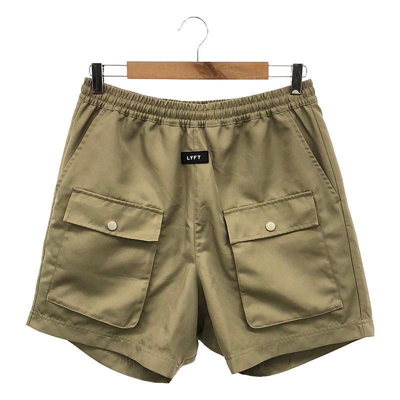 【美品】  LYFT / リフト | POCKET TWILL SHORTS ブッシュポケット ツイル ショーツ | M | オリーブ | メンズ