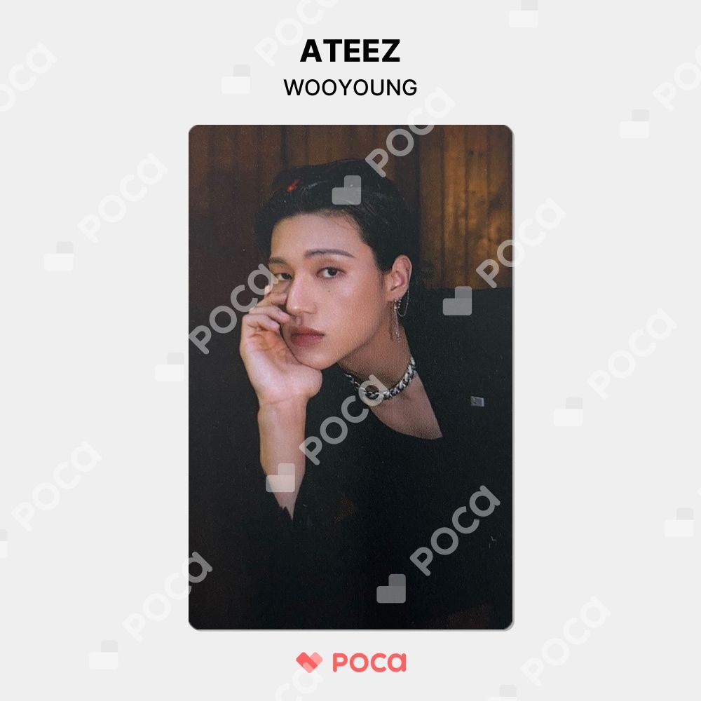 ATEEZ　Outlaw　ウヨン　会場限定　直筆サイン入りポラ ATEEZOutlawウヨン会場限定直筆サイン入りポラ