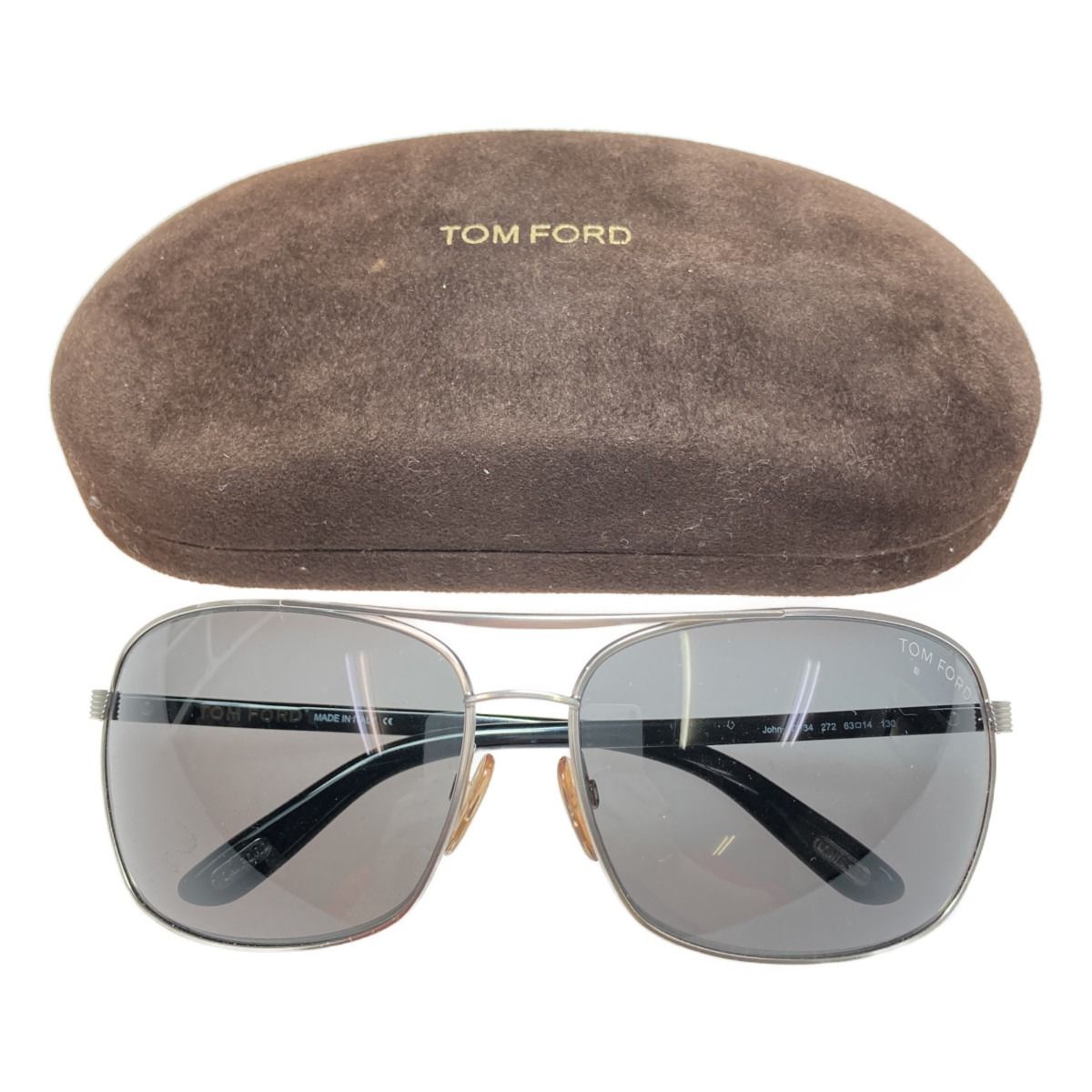 【美品】トムフォード　サングラス　John TF34 ◎◎TOM FORD トムフォード サングラス John TF34 272 ブラック