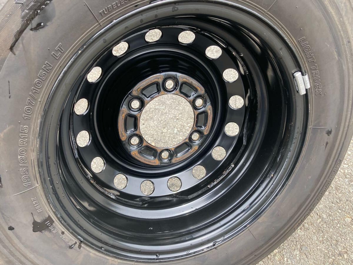 ハイエース純正スチール 6J 15インチ IS35 6/139.7 106mm ハイエース純正スチール 6J 15インチ IS35 6/139.7 106mm