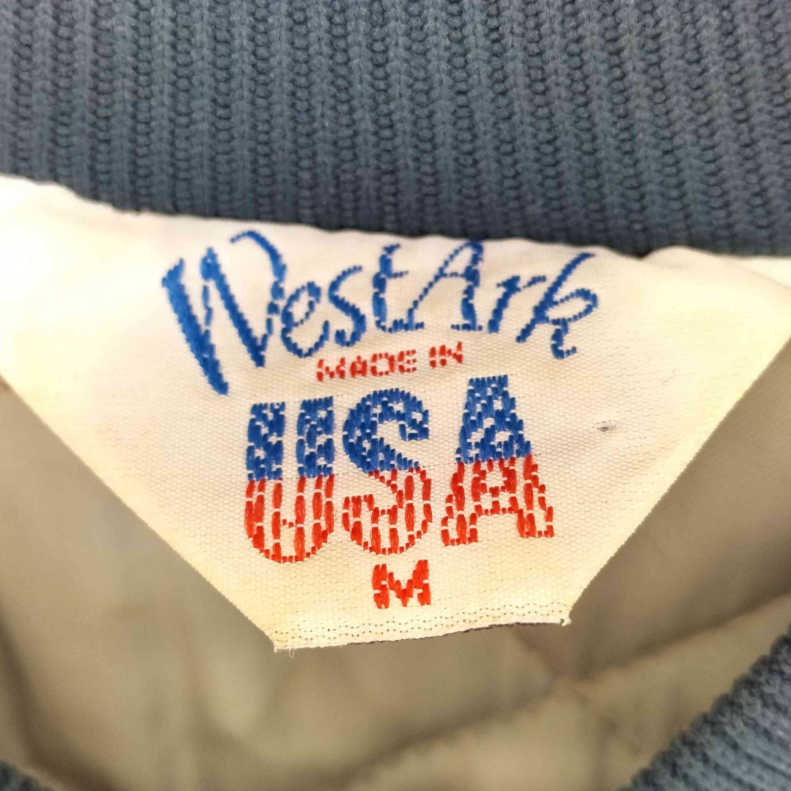 ウエストアーク WESTARK 90s USA製 刺繍 ナイロンスタジアム