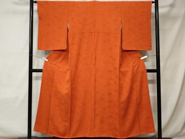 平和屋着物□上質な色無地 芝草花地紋 紅藤色 ますいわ屋扱い 正絹