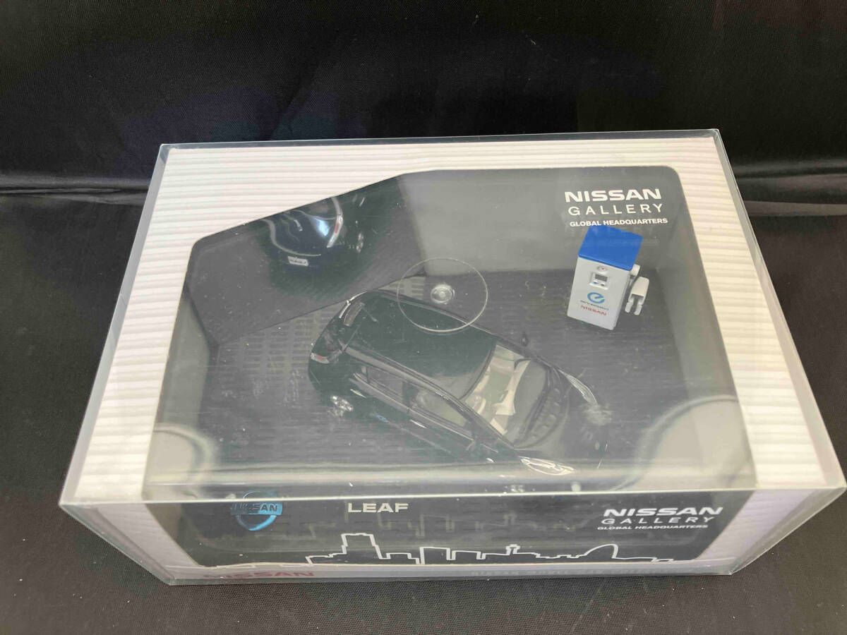 （希少品）NISSANギャラリー限定品　日産リーフ　モデルカー（ミニカー） 希少品）NISSANギャラリー限定品 日産リーフ モデルカー