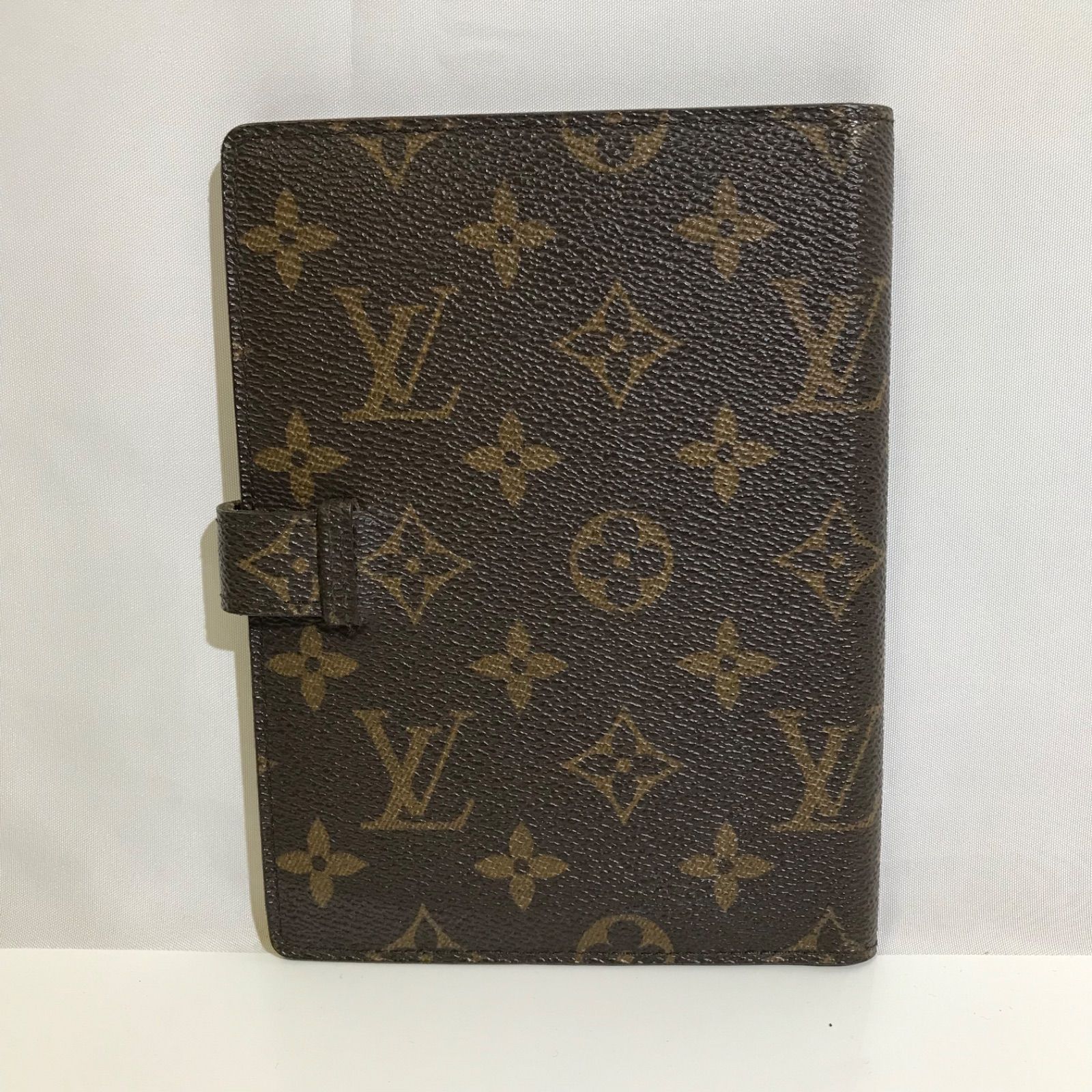 LOUIS VUITTON モノグラム レザー手帳カバー Louis Vuitton モノグラム 手帳カバー - メルカリ